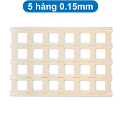 (1 mét) Kẽm hàn pin 18650 nhiều hàng (pin ghép sát hoặc dùng khung pin )