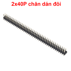 Hàng rào đực 2.54mm chân cắm / chân dán