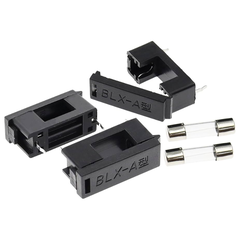 (5 cái) Đế cầu chì, hộp cầu chì ống 5x20mm