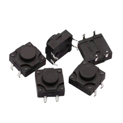 (10 Cái) Nút nhấn 12x12mm 4 chân cắm chống thấm cao 4.3 - 12mm