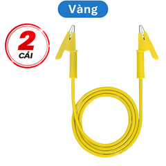Dây kẹp silicon 2 đầu cá sấu 1m