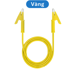 Dây kẹp silicon 2 đầu cá sấu 1m