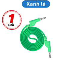 Dây kẹp silicon 2 đầu bắp chuối 1m