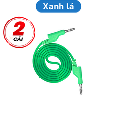 Dây kẹp silicon 2 đầu bắp chuối 1m