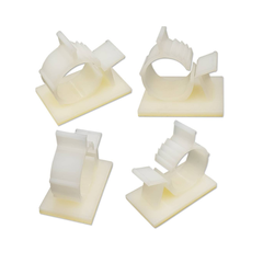 (5 cái) Kẹp giữ dây tròn có keo dán, nẹp khoá dây, gối đỡ dây