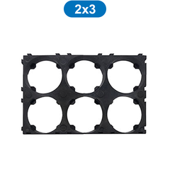 Khung cố định pin - 21700 lỗ 21.3mm, nhựa ABS chống cháy
