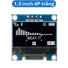 Màn hình LCD OLED giao tiếp I2C hoặc SPI