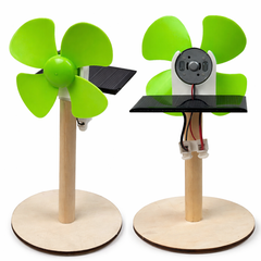 Bộ STEM cho học sinh, đèn Năng lượng mặt trời, quạt gió, bơm nước mini