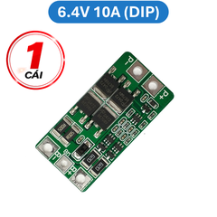 Mạch bảo vệ cân bằng pin Sắt LiFePo4 2S 6.4V (pin 3.2V) không kẽm hàn
