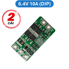 Mạch bảo vệ cân bằng pin Sắt LiFePo4 2S 6.4V (pin 3.2V) không kẽm hàn