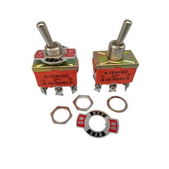 Công tắc Toggle, Công tắc gạt E-TEN loại lớn lỗ khoét 12mm