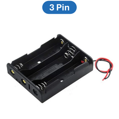 Đế pin 18650 loại ra dây nối tiếp