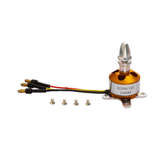 Động cơ không chổi than brushless A2208 trục 3.17mm 1100KV/1400KV/1800KV/2600KV