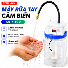 STEM - Bộ cảm biến rửa tay, Học tập DIY, Tự làm máy rửa tay tự động