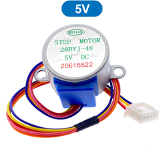Động cơ bước 28BY-48 5/12VDC 4 pha 5 dây