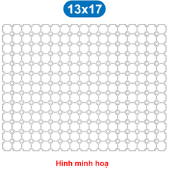 Khung cố định pin 18650 nhiều hàng (6 - 13 hàng) ghép khối lớn xe điện