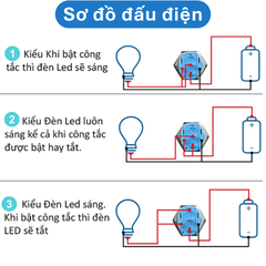 Nút nhấn chống nước đầu cao ( nhấn nhả/reset ) lỗ khoét 12mm/16mm/19mm/22mm