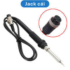 Tay cầm hakko 936 jack đực, jack cái