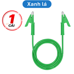 Dây kẹp silicon 2 đầu cá sấu 1m
