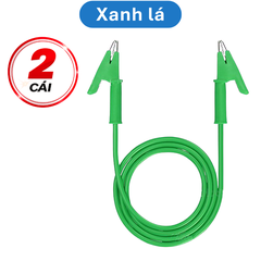 Dây kẹp silicon 2 đầu cá sấu 1m