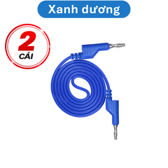 Dây kẹp silicon 2 đầu bắp chuối 1m