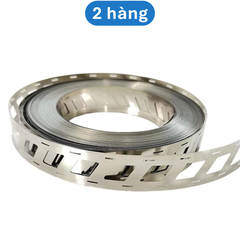 (1 mét) Kẽm hàn pin 18650 xéo ( pin ghép sát hoặc dùng khung pin )