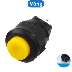 Nút nhấn nhả ( reset) R16 - 520 lỗ khoét 16mm 2 chân