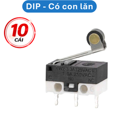 Công tắc hành trình KW - 10 1A 125V chân cắm PCB, hàn dây