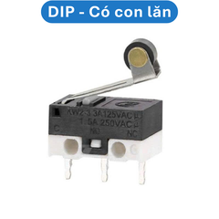 (2 cái) Công tắc hành trình KW - 10 1A 125V chân cắm PCB, hàn dây