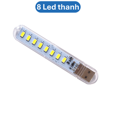 Đèn Led siêu sáng 5V, cáp kim loại, cáp on off