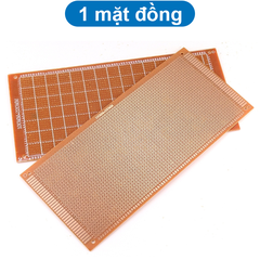 Bảng mạch đục lỗ sẵn, PCB cắm hàn linh kiện đa năng 1 mặt, 2 mặt