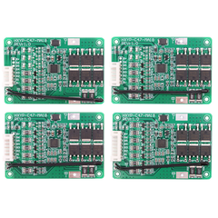 Mạch sạc bảo vệ pin lithium 4S/5S/6S/7S MA18 dòng xả 18A cổng ra dây có tản nhiệt