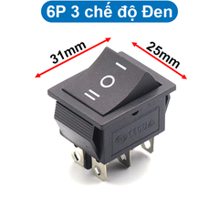 Công tắc bập bênh KCD4 16A/250V 25x31mm