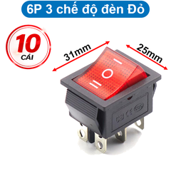 Công tắc bập bênh KCD4 16A/250V 25x31mm