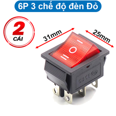 Công tắc bập bênh KCD4 16A/250V 25x31mm