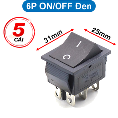 Công tắc bập bênh KCD4 16A/250V 25x31mm