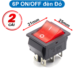 Công tắc bập bênh KCD4 16A/250V 25x31mm