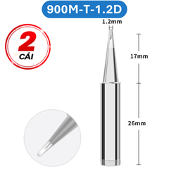 Mũi hàn Yihua màu bạc 900M - T loại tốt