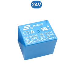 Relay ( Rờ Le) 3V - 5V - 12V - 24V - 5 chân SongLe
