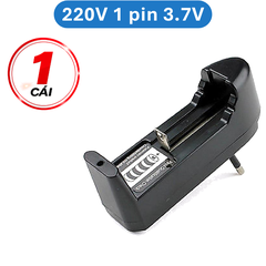 Dock sạc, bộ sạc pin 3.7V 18650, 14500, 16340 dùng cổng USB hoặc nguồn 220V