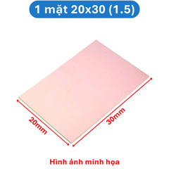Phíp đồng FR4 làm mạch in thủ công 1 mặt, 2 mặt