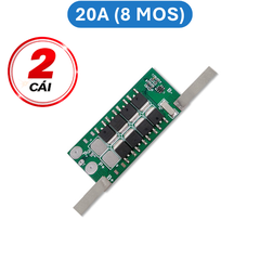 Mạch bảo vệ pin Lithium công suất cao 1S 3.7V có hàn kẽm sẵn