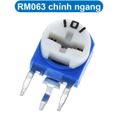 (5 cái) Biến trở tam giác, biến trở cúc áo RM063 / RM065 0.1W