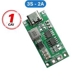 Mạch sạc cổng type C tăng áp dùng cho pin Lithium 3.7V 2S/3S/4S dòng sạc 1 - 4A