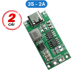 Mạch sạc cổng type C tăng áp dùng cho pin Lithium 3.7V 2S/3S/4S dòng sạc 1 - 4A