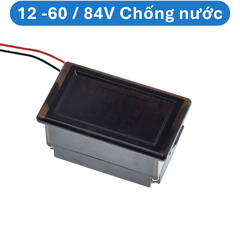 Đồng hồ đo điện áp và hiển thị mức pin 12V/24V/36V/48V/60V/72V