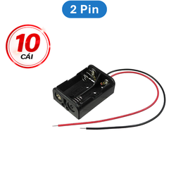 Đế pin 12V 23A 27A ra dây, chân hàn, pin 12V