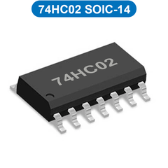 IC Logic cổng NOR 2 ngõ vào 74HC02 chân cắm / chân dán