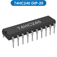 IC Buffer Inverting 3 trạng thái 74HC240 chân cắm / chân dán