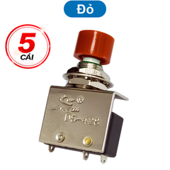 Nút nhấn nhả (reset) DS-428 3 chân 250V 6A